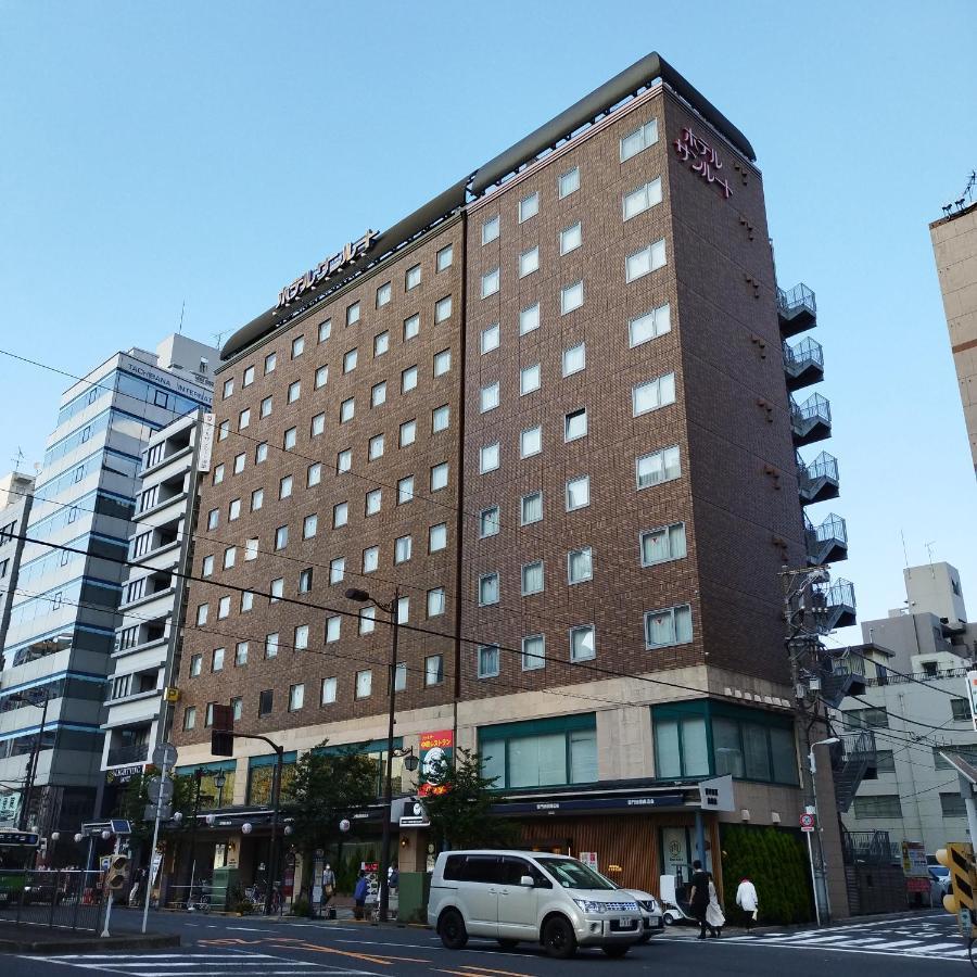 Hotel Sunroute Asakusa Tokio Exterior foto
